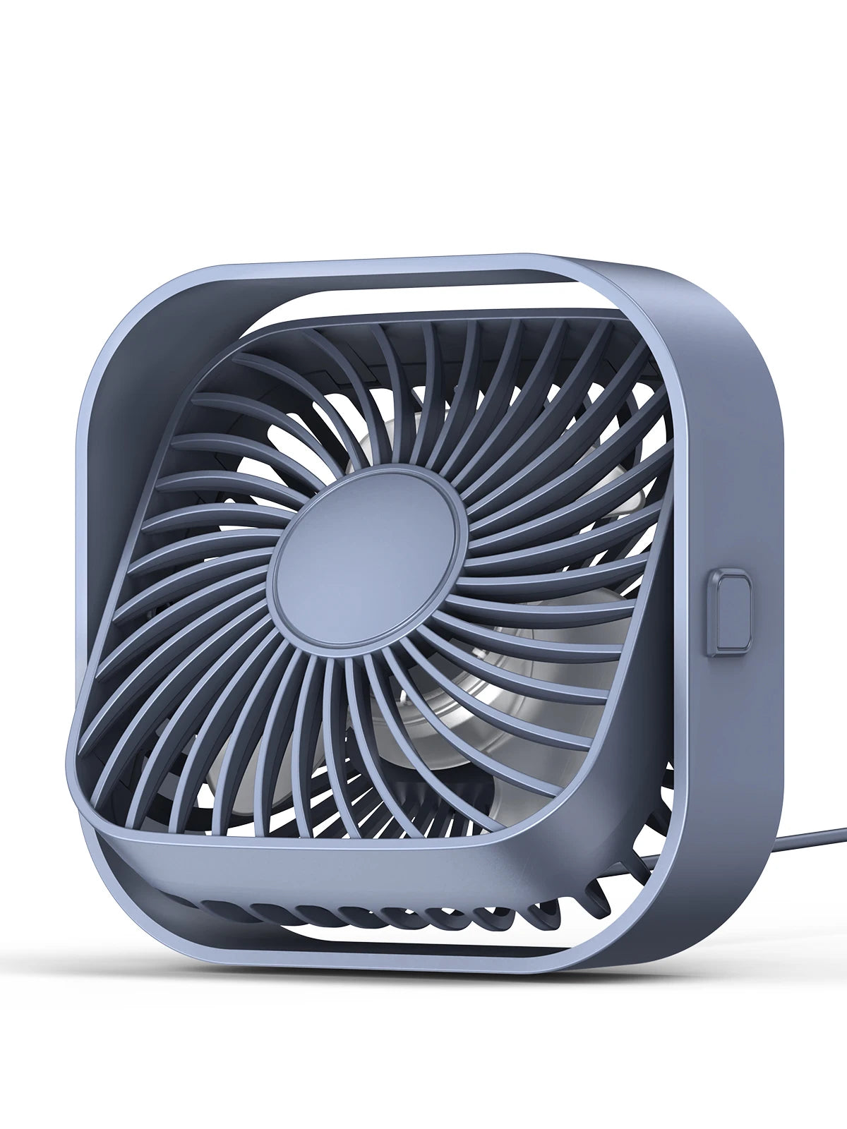 Portable Mini USB Desk Fan — 3 Speed Settings, Silent & Powerful